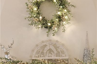 Artificial fruit christmas garland with led light (3)