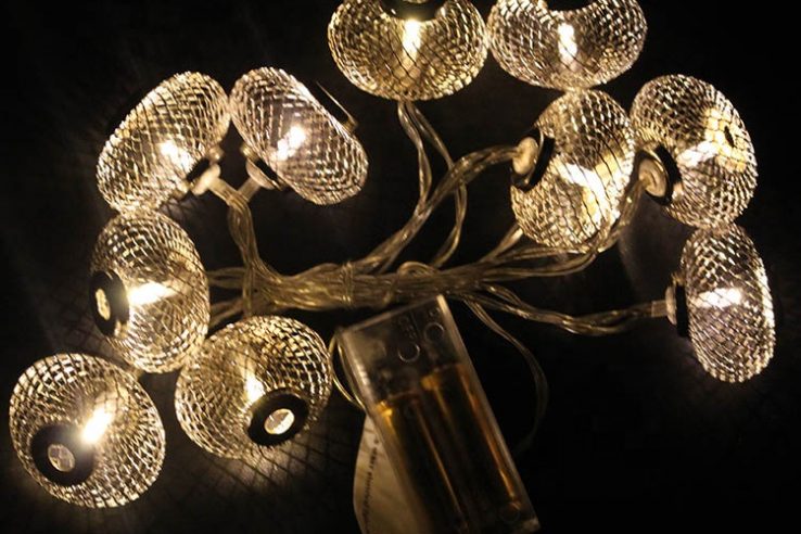 Battery operated metal mesh decoration led light (3)