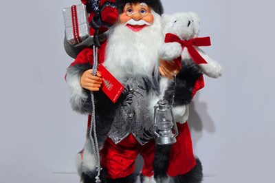 Big old fashion santa claus christmas decor (3)
