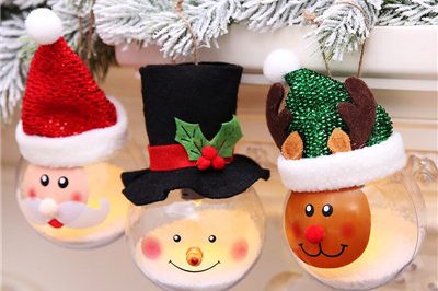 Christmas new design transparent light ornaments (6)