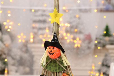 Halloween atmosphere decorated restaurant bar ornament (4)