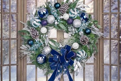 High quality christmas wreath decoration (4)