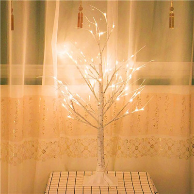 Indoor decor animated led copper wire tree light