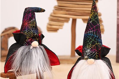 LED faceless doll window decoration halloween fecorations (6)