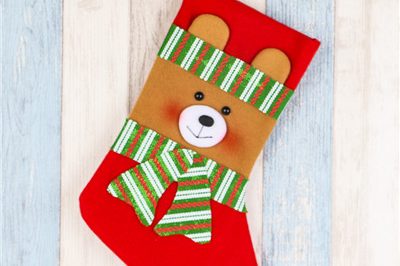 Large linter christmas tree and fireplace stockings decoer (3)