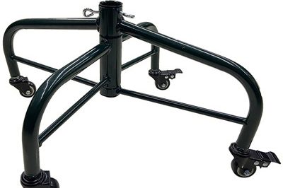 Metal christmas tree holder with wheels (6)