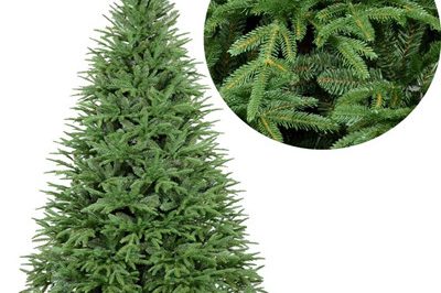 PE PVC mixed artifical tree for christmas Decoration (3)