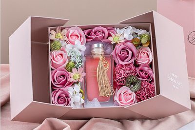 Soap flower fragrance aromatherapy hydrangea valentines gifts (2)