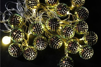Wholesale disco ball string christmas lights (5)