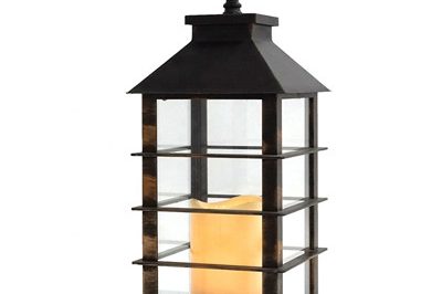 Wholesale indoor christmas antique Led light lantern (1)