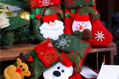 Wholesale mini small size cheap christmas stocking (5)