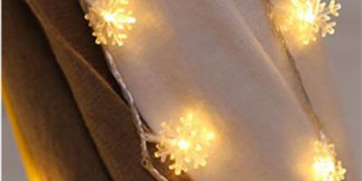 Wholesale plastic crystal snowflake led string light (4)