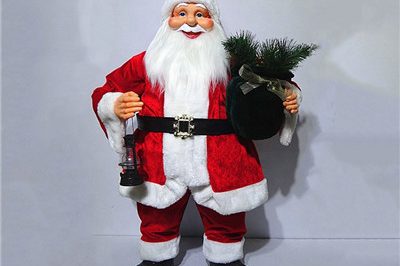 Wholesale standing christmas santa claus figurine (3)