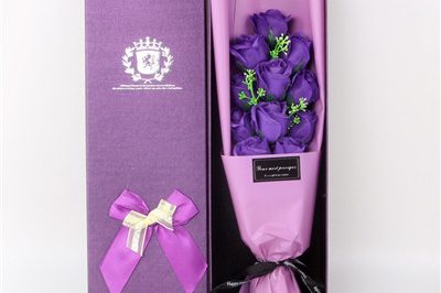 Wholesale valentine’s day beautiful soap rose flowers (1)