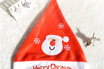 wholesale high quality adults luxury velvet santa hat (6)