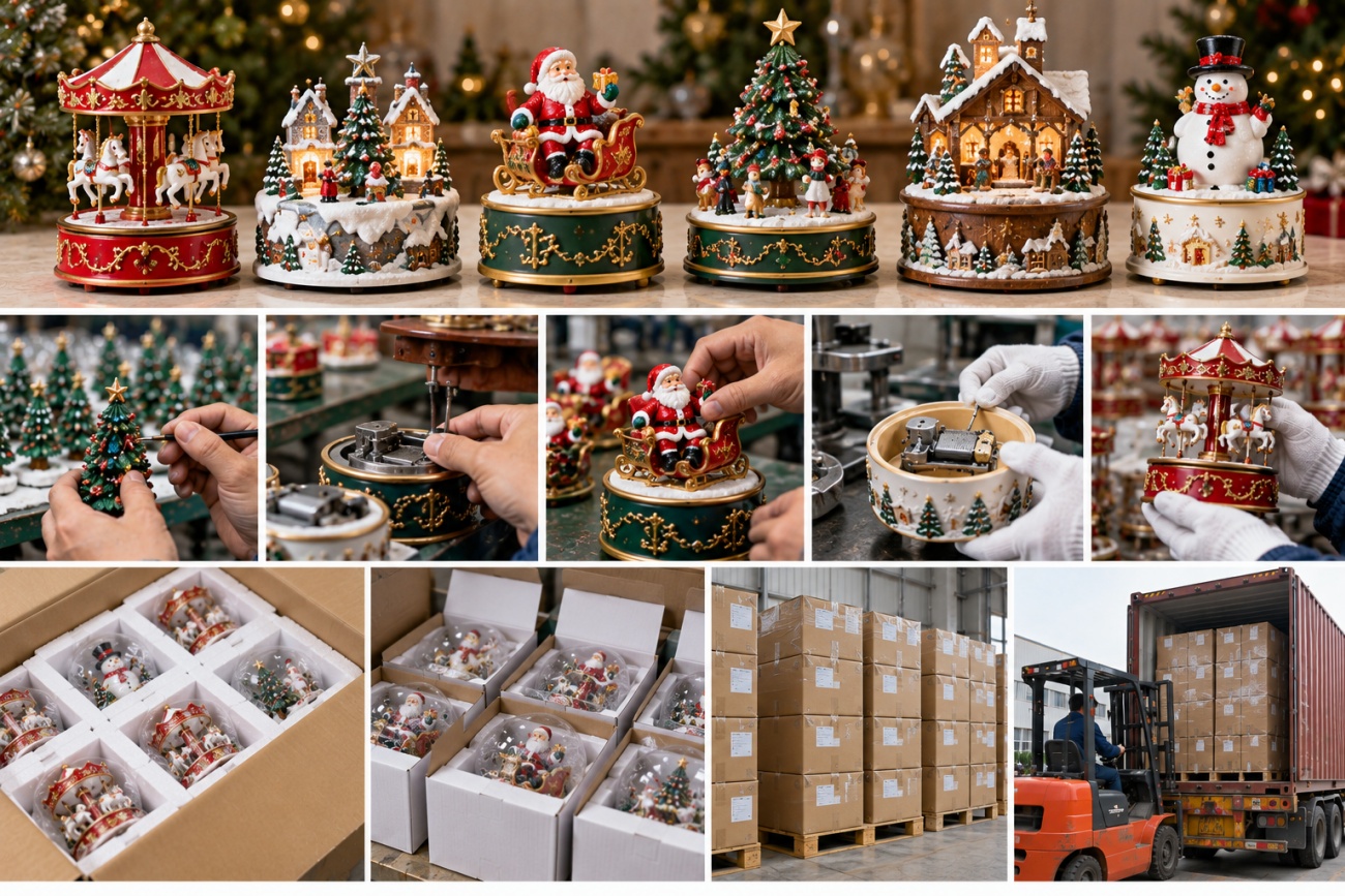 Christmas Music Boxes